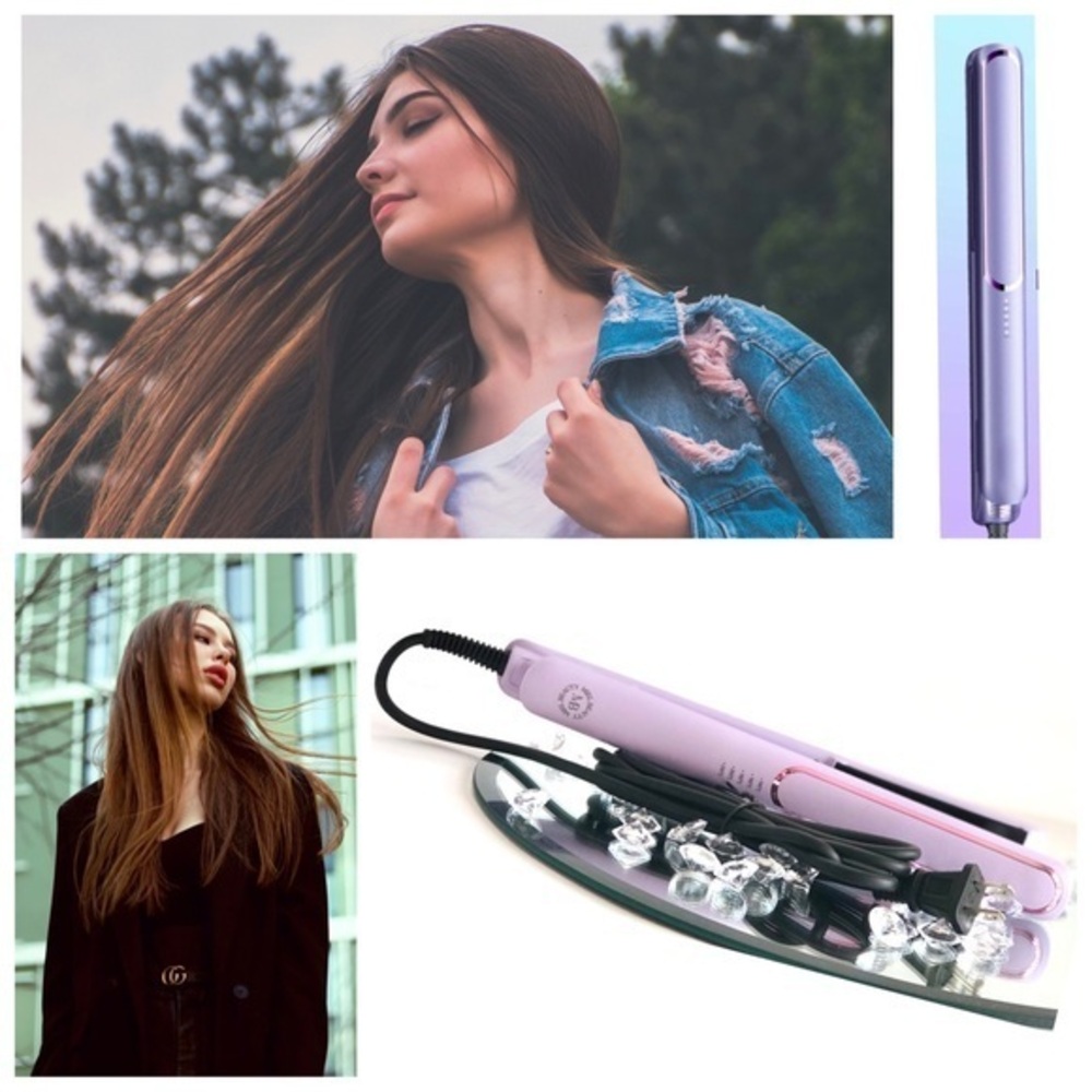 Miel Beauty Women’s Professional Hair Straightener Special Edition Lavender NWT